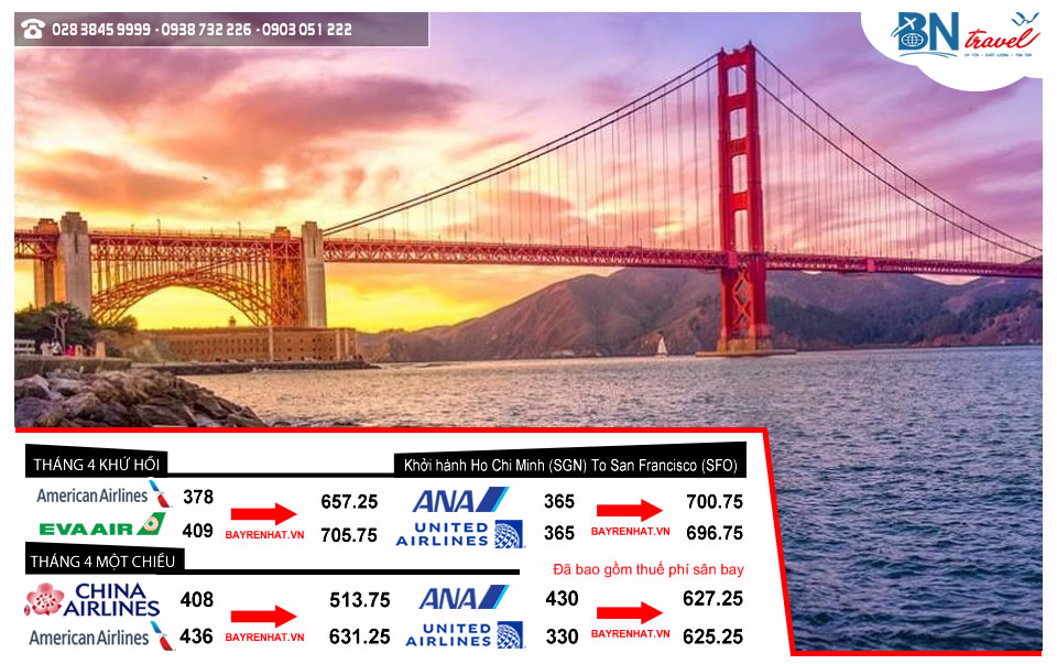 San Francisco thành phố lãng mạn