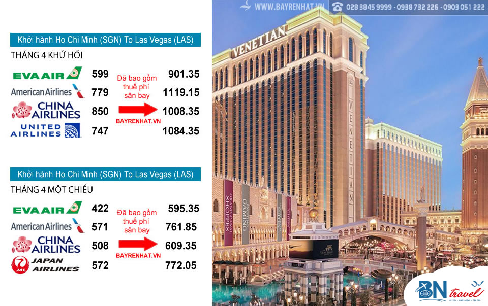 di dau an gi khi đến las vegas