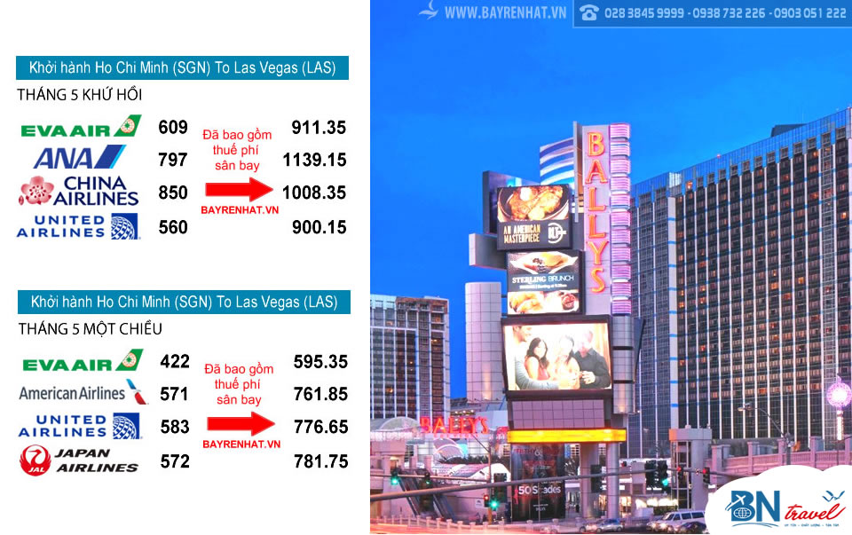 di dau an gi khi đến las vegas