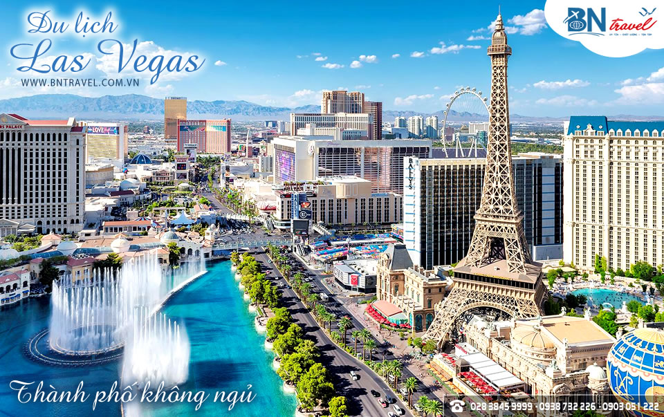 Đi đâu ăn gì khi đến Las Vegas Mỹ?